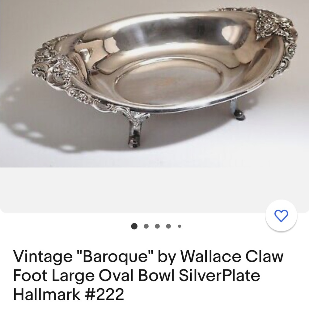 Silver Plated dish